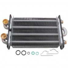 Теплообменник битермический для котла Beretta Ciao 24 CAI/CSI, Smart 24 CAI/CSI - R2310, R10021419 (оригинал)