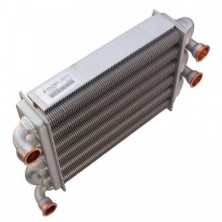 Теплообменник битермический Valmex (Италия) Immergas, Ariston, Biasi, Sime - 1.024398, 65106300, BI1592100, 6174258