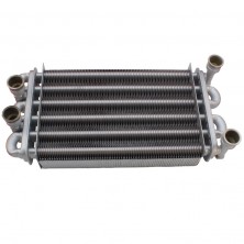 Теплообменник битермический для котла Westen Quasar, Roca Neobit, Baxi Main - 616170, 5663720 (оригинал без упаковки, Valmex)